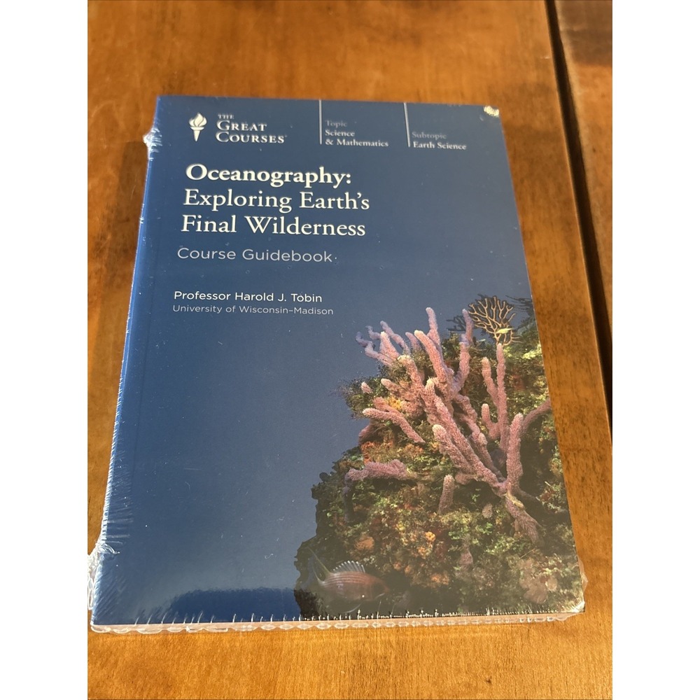 The Great Courses: Oceanography Exploring Earths Final Wilderness DVDs&Guidebook